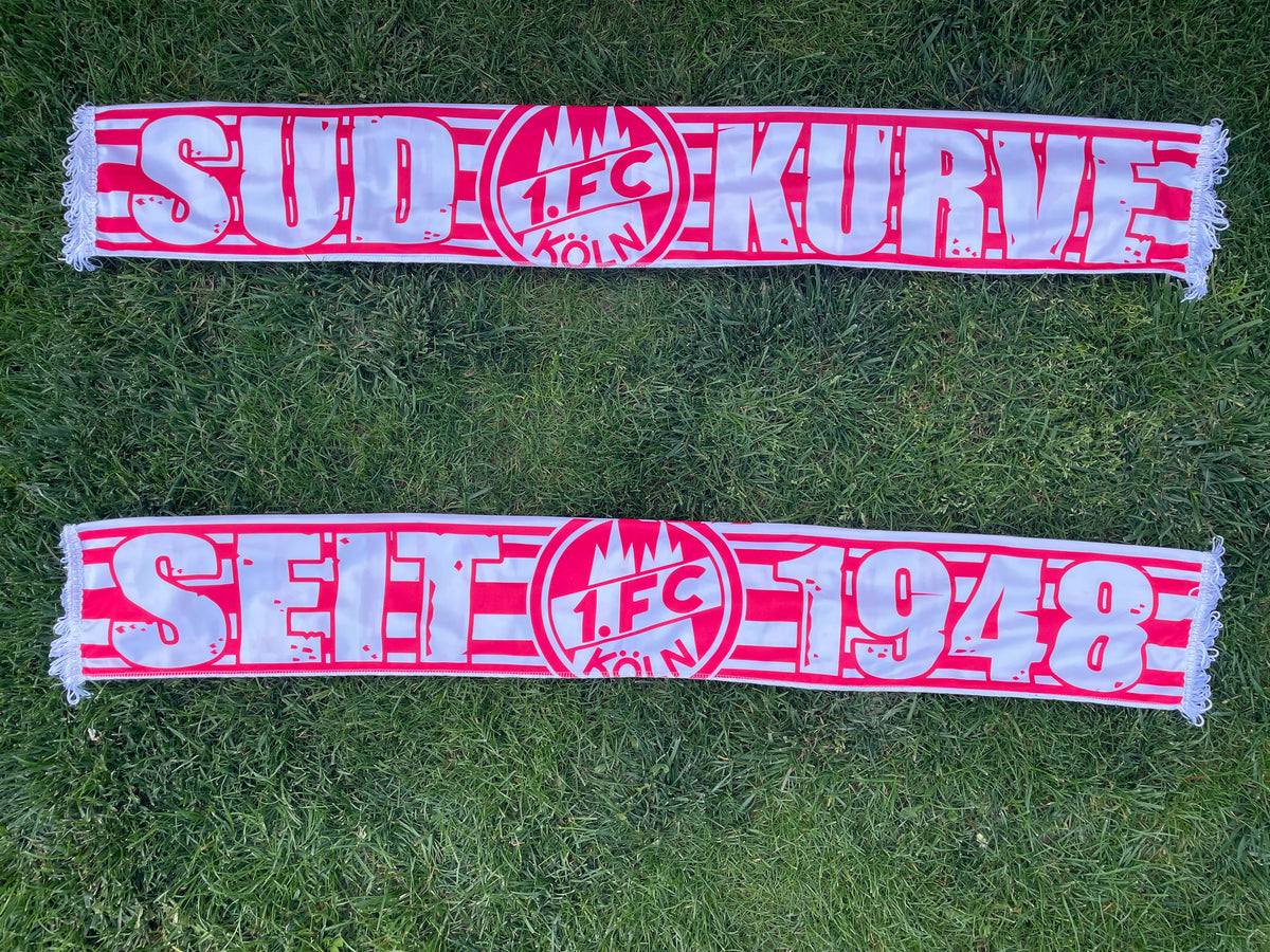 Köln Dortmund Freundschaftsschal – Fanschal 150x15 Cm, NEU, Mehrfarbig, Für Die Kurve!