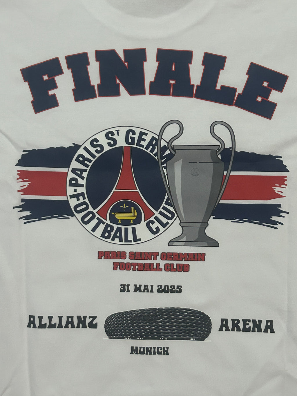 Psg - t-shirt - 26 - S - 3XL - white