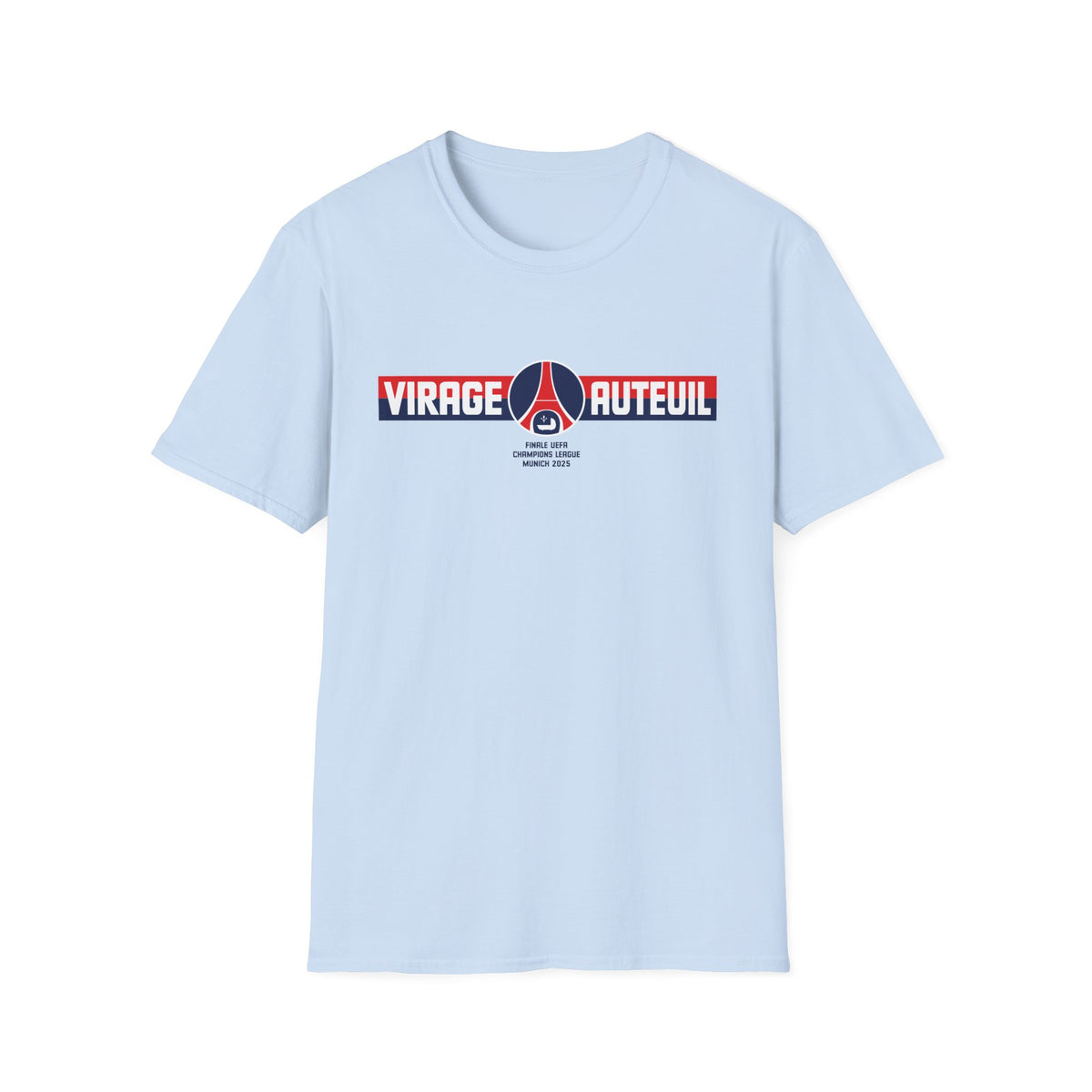 Psg - t-shirt - 50 - S - XXL - ligh blue