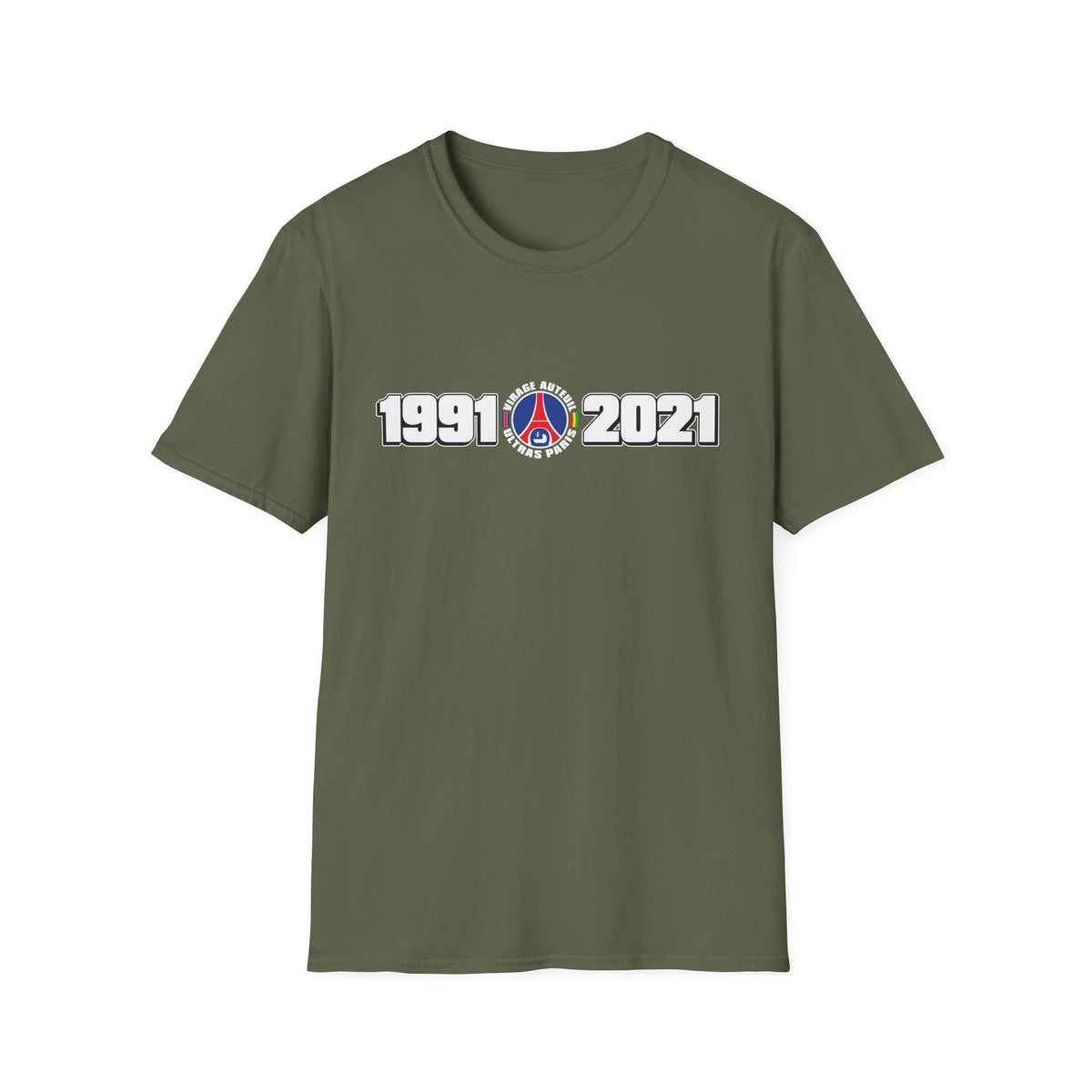 Psg - t-shirt - 52 - S - XXL size - VIRAGE AUTEUIL 1991-2021 30 ans