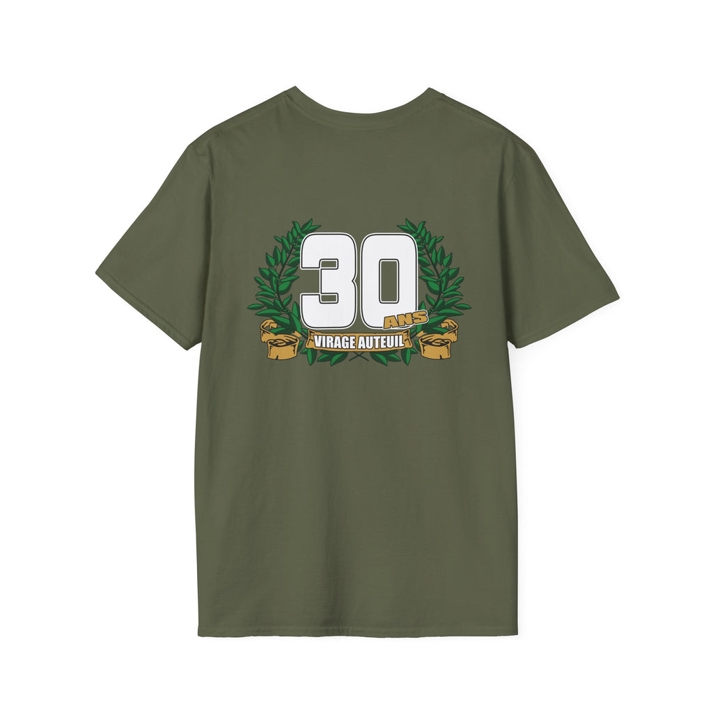 Psg - t-shirt - 52 - S - XXL size - VIRAGE AUTEUIL 1991-2021 30 ans
