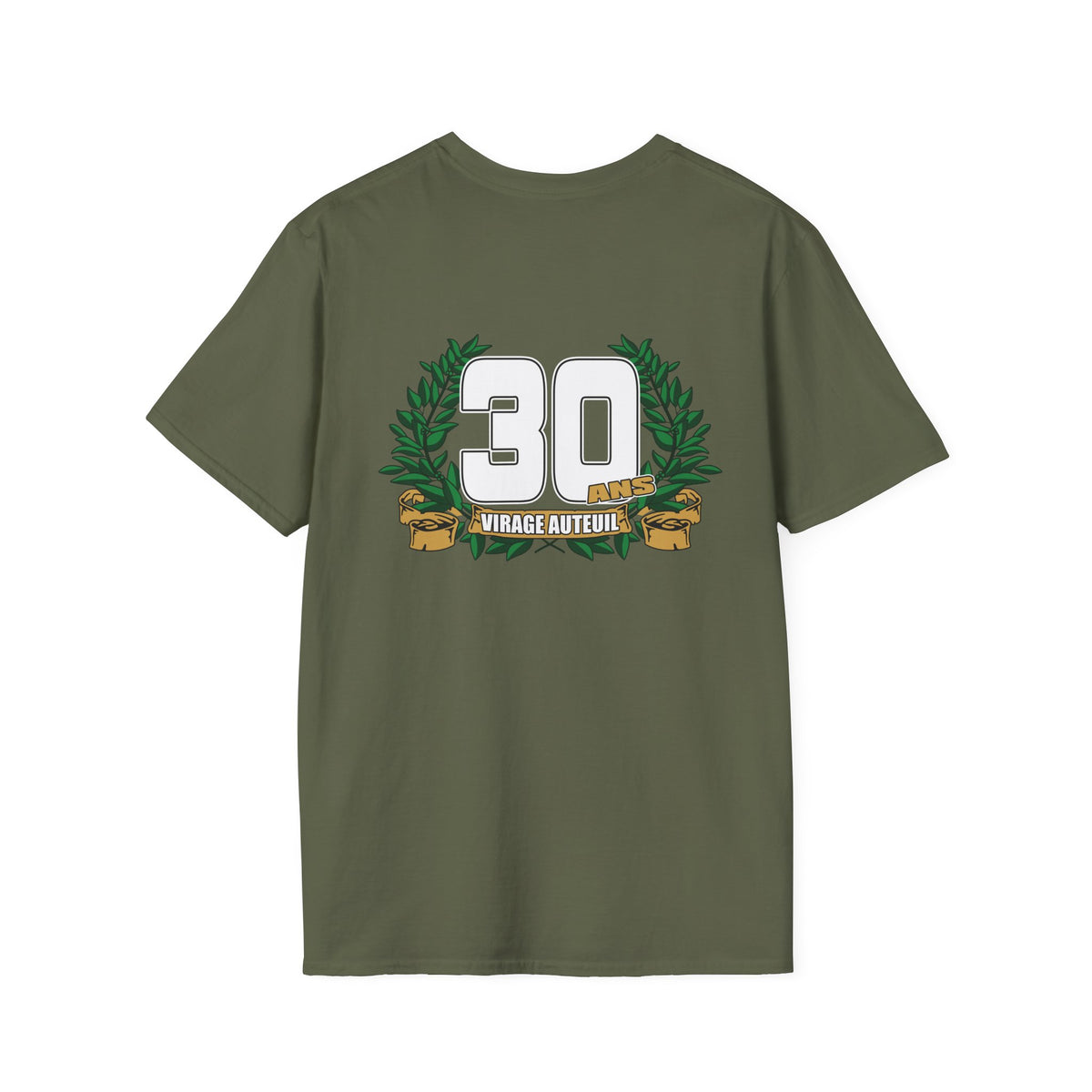 Psg - t-shirt - 52 - S - XXL size - VIRAGE AUTEUIL 1991-2021 30 ans