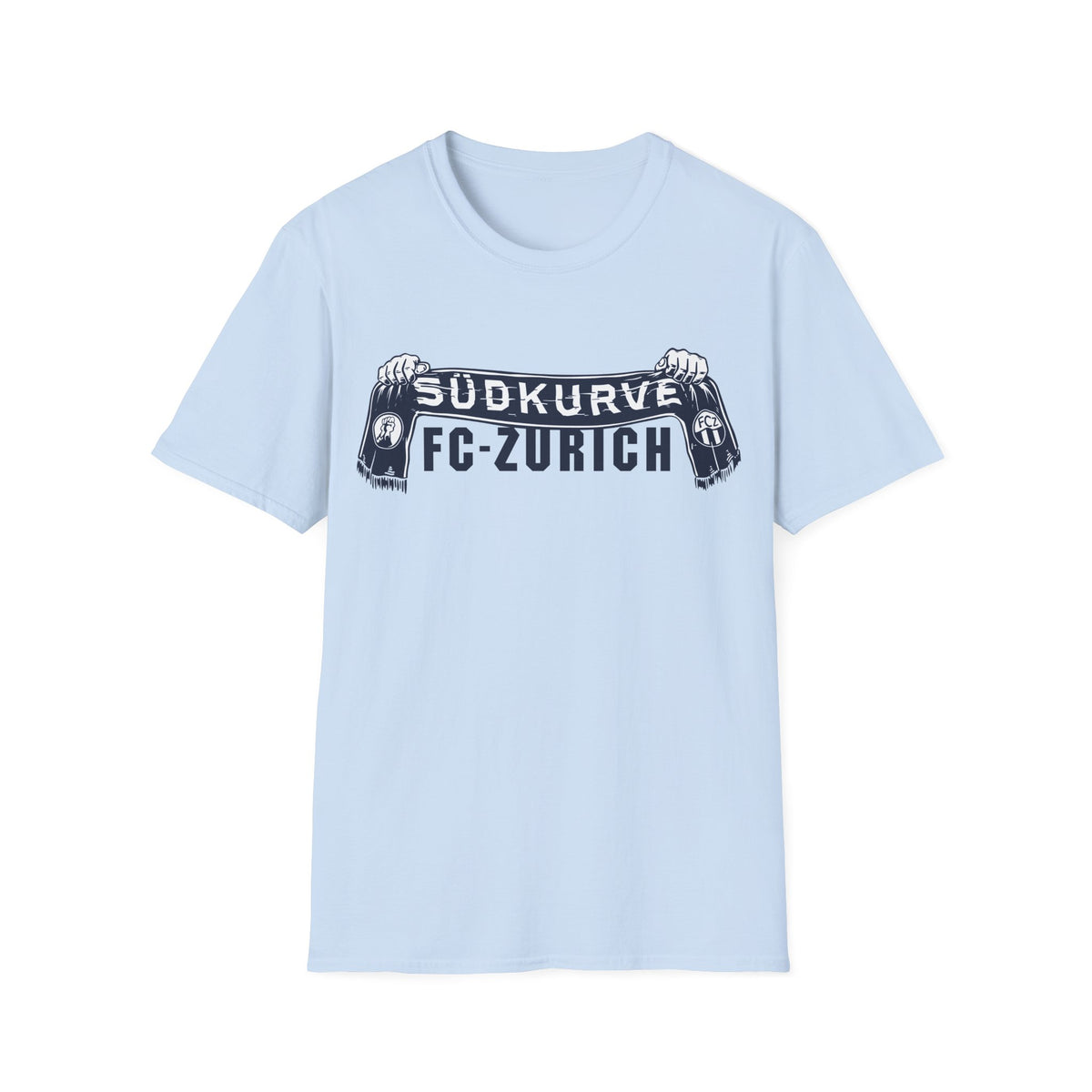 FC ZÜRICH - t-shirt - 34 - S - 3XL - light blue