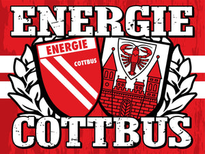 FC Energie Cottbus - flagge - 1,5 x 1 m