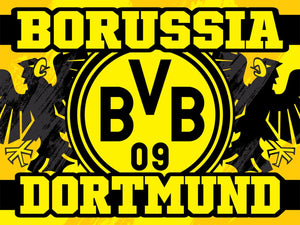 Borussia Dortmund - flagge - 1,5 x 1 m