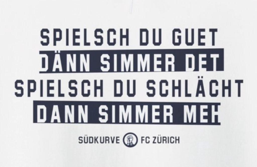 FC ZÜRICH - hoodie - 10 - S - 3XL
