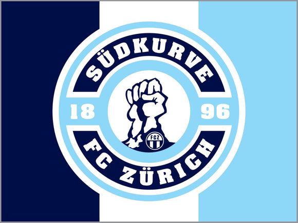 FC ZÜRICH - flagge - 2x1,5 m
