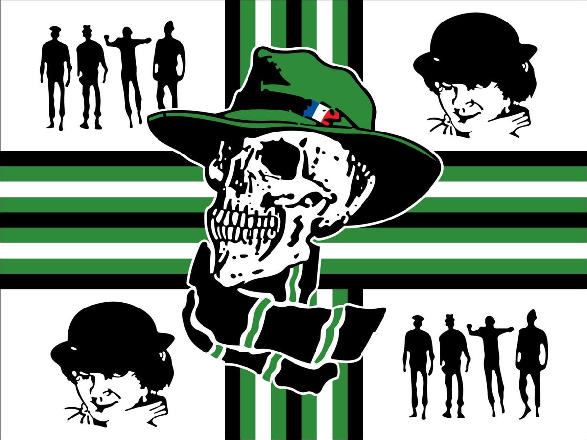 AS Saint-Étienne - drapeau - 1,5x1m