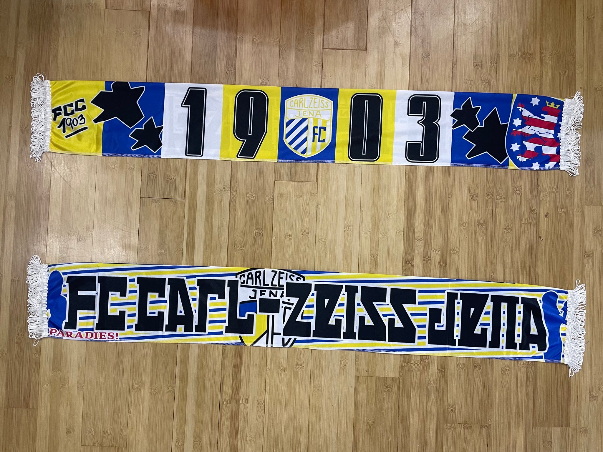 Foulard D'Hiver Allemagne - FC Carl Zeiss Jena (Multi-couleurs, Unisexe)