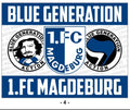 1. FC Magdeburg - flagge - 2 x 1,5 m