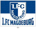 1. FC Magdeburg - flagge - 1,5 x 1 m