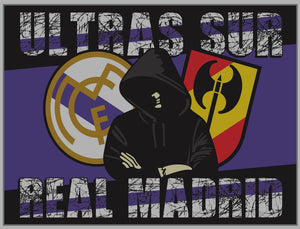 Real Madrid - flag - 1,5 x 1 m