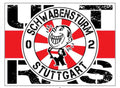 VfB Stuttgart - flagge - 2 x 1,5 m