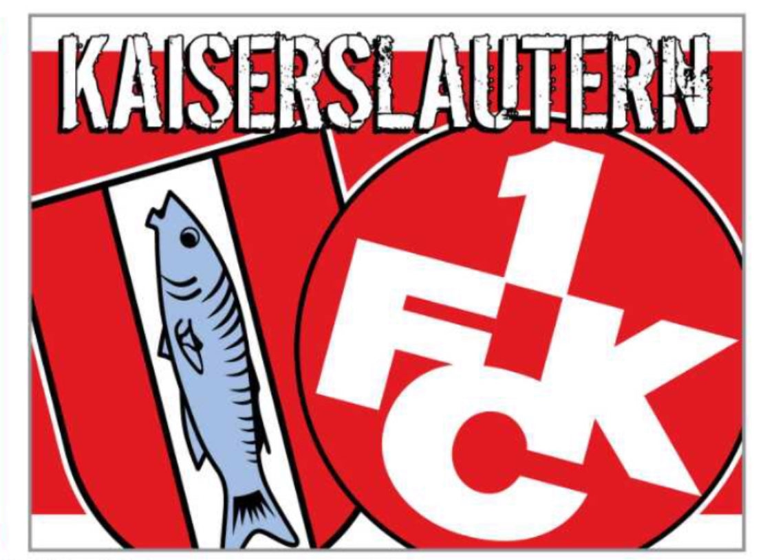 1. FC Kaiserslautern - flagge - 1,5 x 1 m