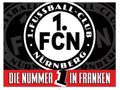 1. FC Nürnberg - flagge - 1,5 x 1 m