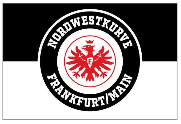 Eintracht Frankfurt - flagge - 1,5 x 1 m