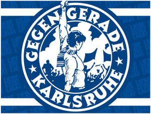 Karlsruher SC - Flagge - 1,5 x 1 m