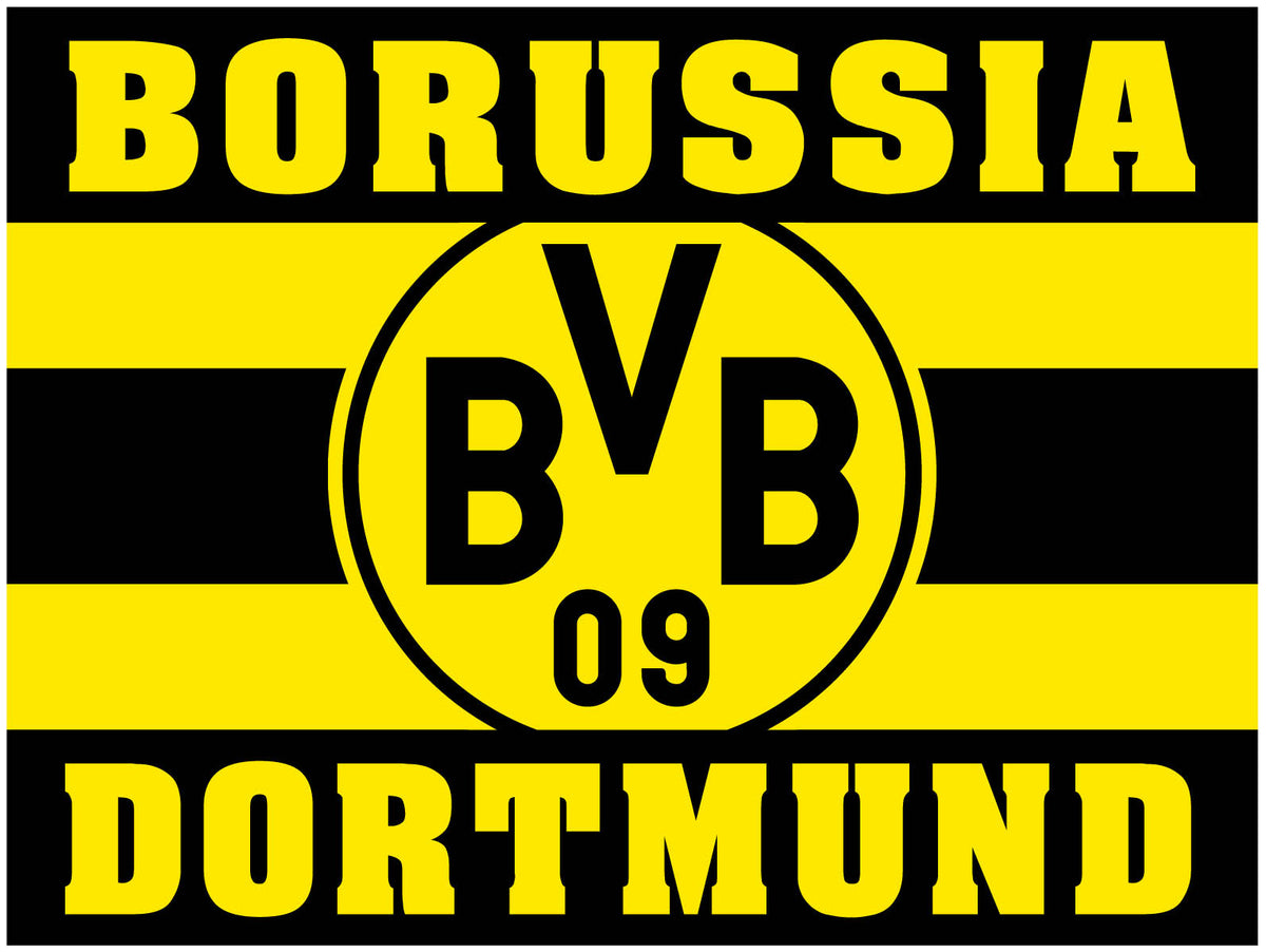 Borussia Dortmund - flagge - 1,5 x 1 m