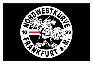 Eintracht Frankfurt - flagge - 1,5 x 1 m