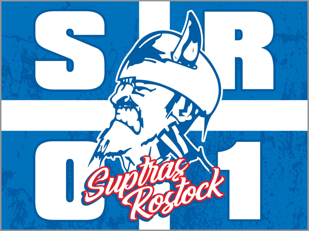 FC Hansa Rostock - flagge - 2 x 1,5 m