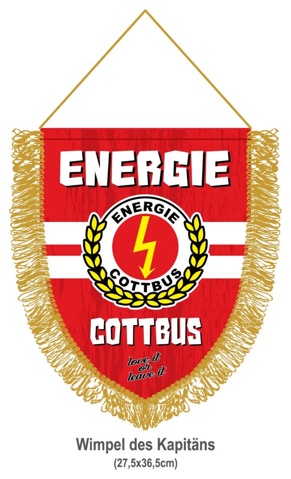 FC Energie Cottbus - Wimpel des Kapitäns