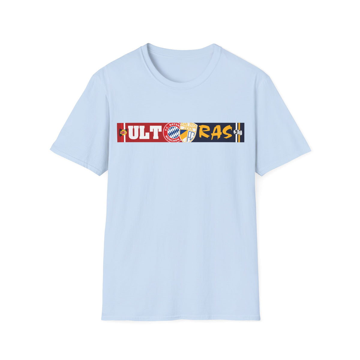 FC Bayern Munich - t-shirt - 26 - S - 3XL - FC Carl Zeiss Jena - light blue