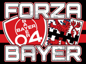 Bayer 04 Leverkusen - flagge - 1,5 x 1 m