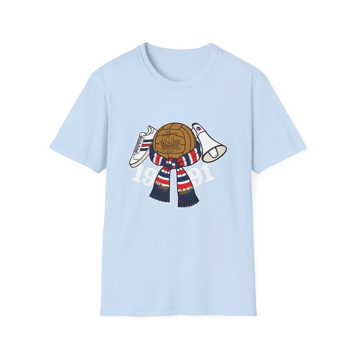 Psg - t-shirt - 85 - S - 3XL light blue