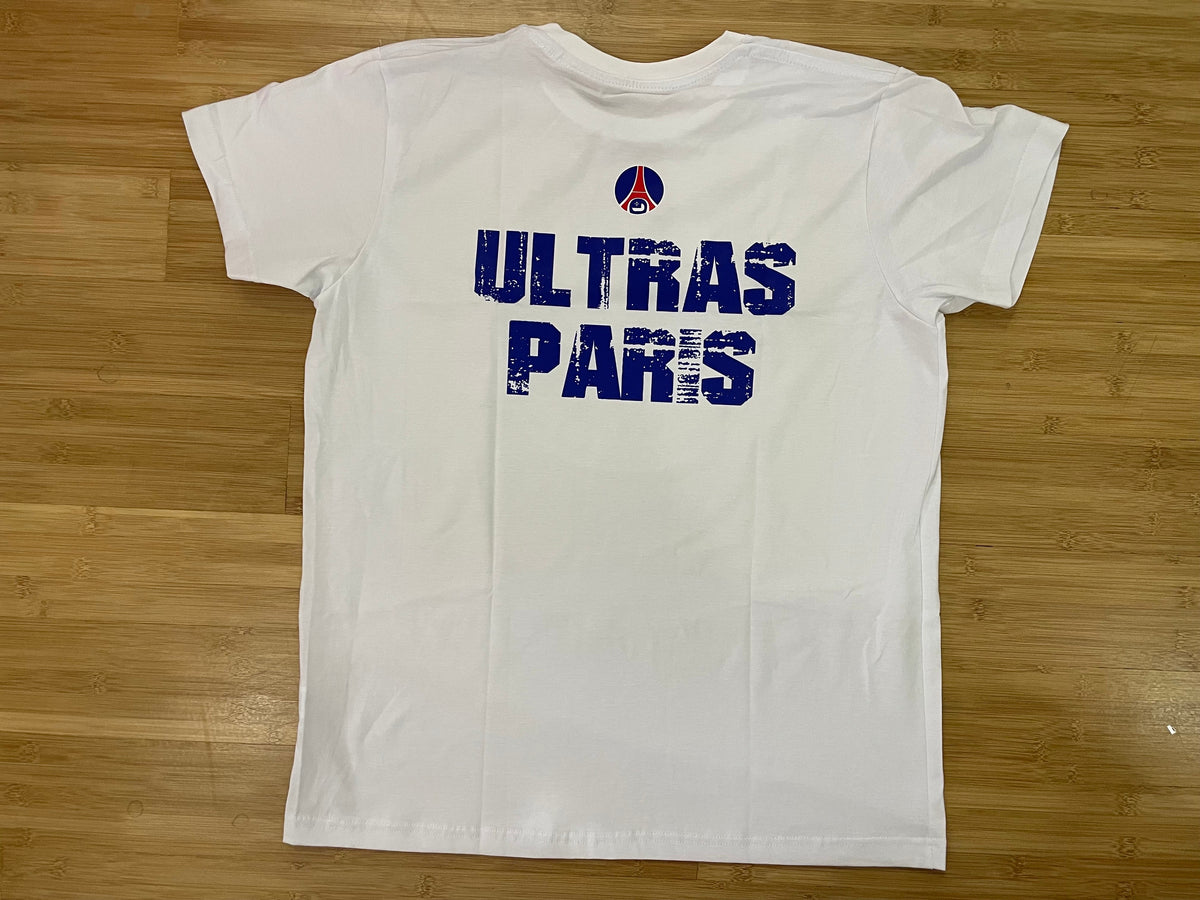 Psg - t-shirt - 25 - S - 3XL - Ultras Paris white