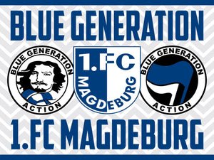 1. FC Magdeburg - flagge - 2 x 1,5 m