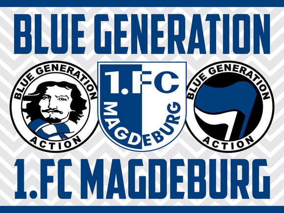 1. FC Magdeburg - flagge - 1,5 x 1 m