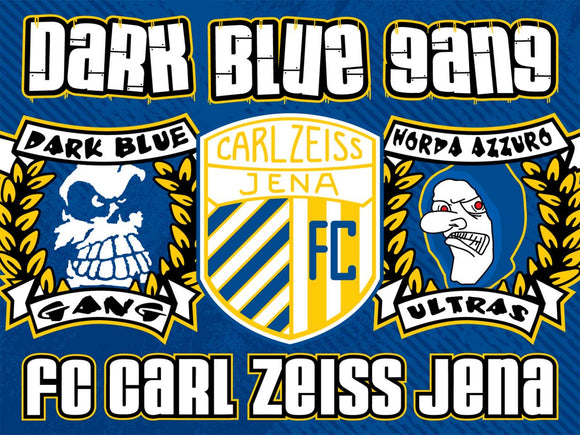 FC Carl Zeiss Jena - flagge - 1,5 x 1 m