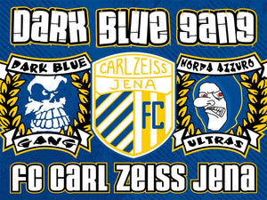 FC Carl Zeiss Jena - flagge - 2 x 1,5 m