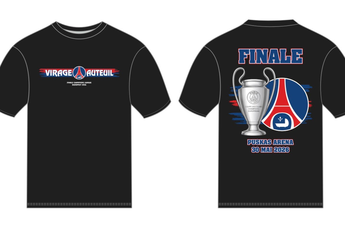 Psg - t-shirt - 99 - S - 3XL - FINALE 2026 black