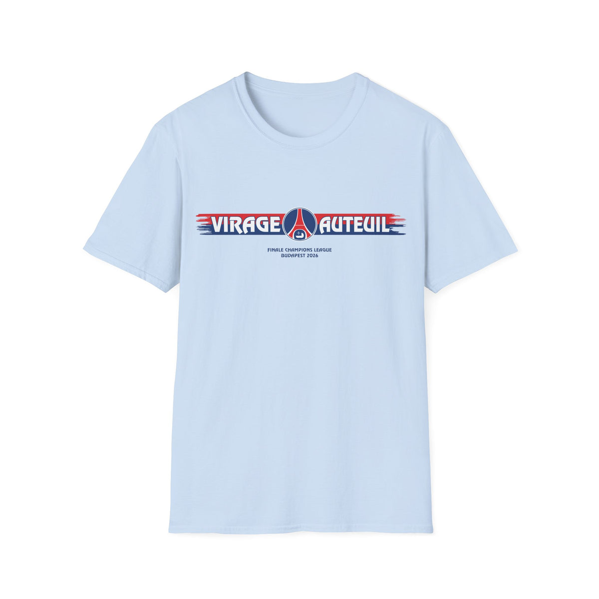 Psg - t-shirt - 108 - S - 3XL - FINALE 2026 light blue