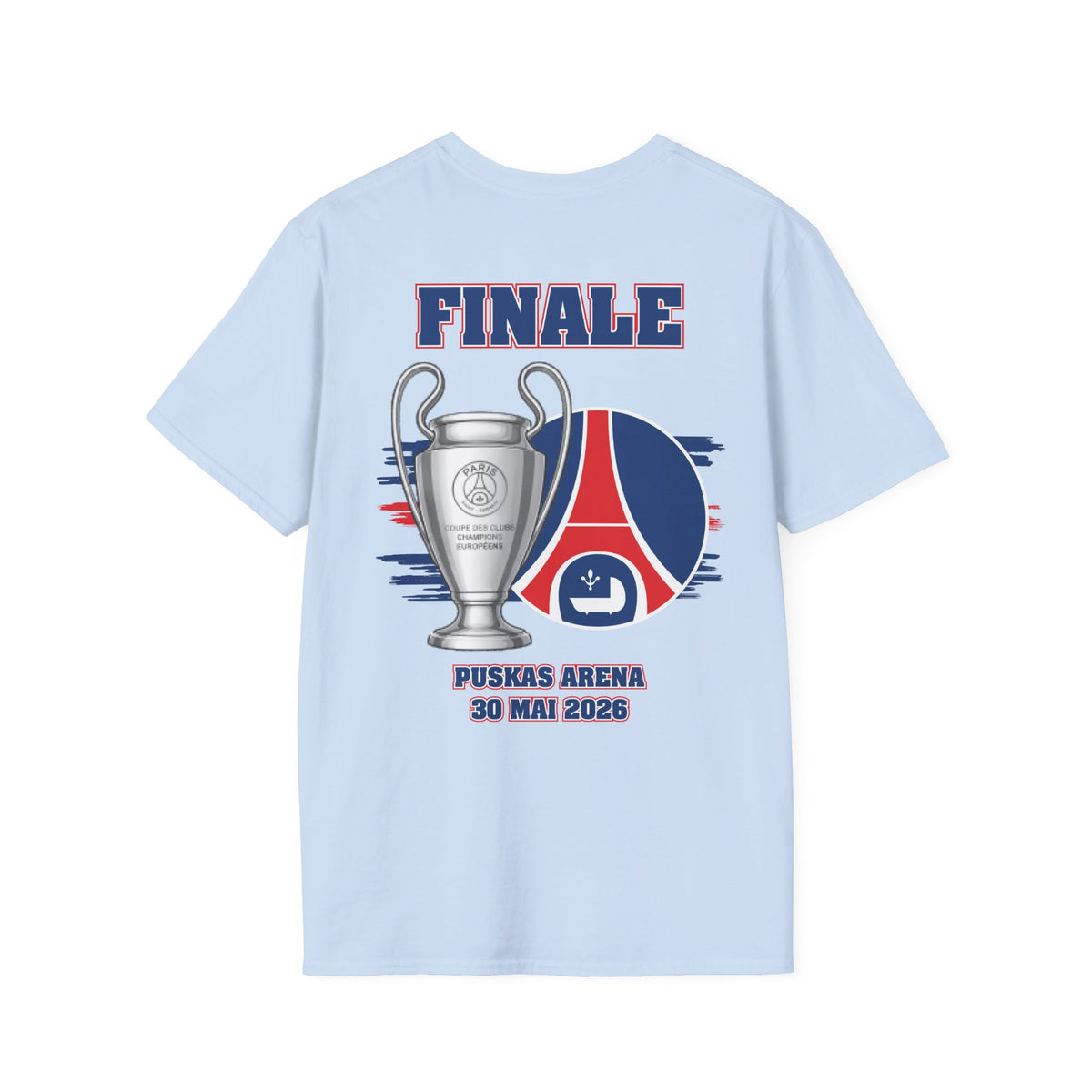 Psg - t-shirt - 108 - S - 3XL - FINALE 2026 light blue