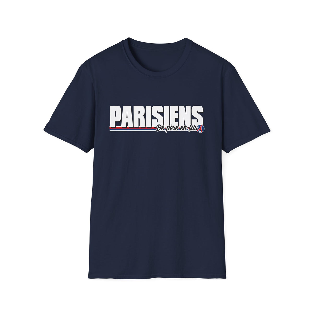 Psg - t-shirt - 115 - S - 3XL - Parisiens - dark blue