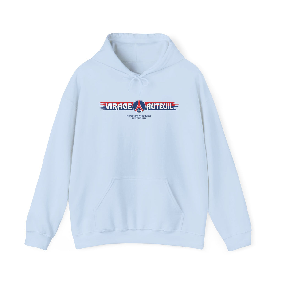 Psg - hoodie - 42 - S - 3XL - FINALE 2026 light blue