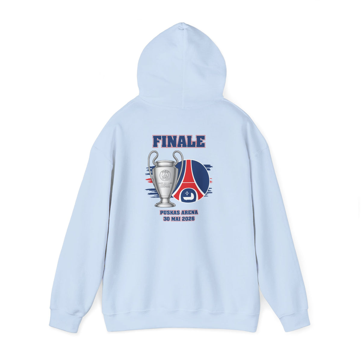 Psg - hoodie - 42 - S - 3XL - FINALE 2026 light blue