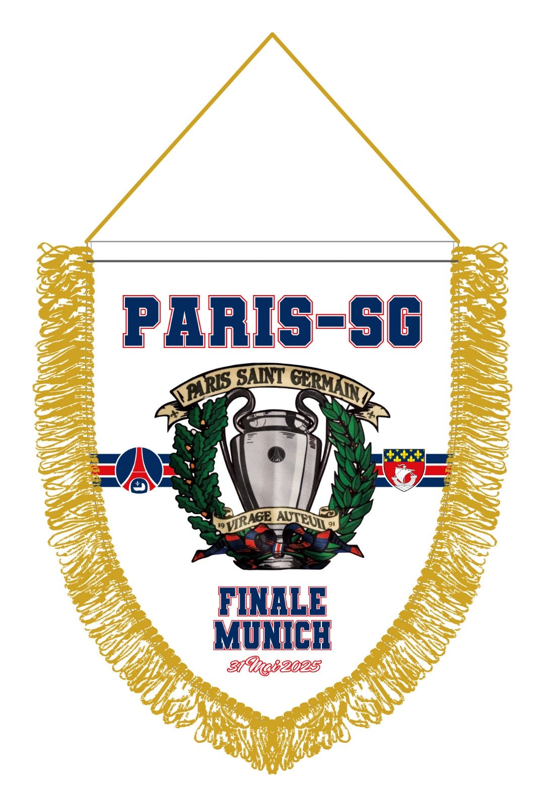 Psg - Fanion de capitaine