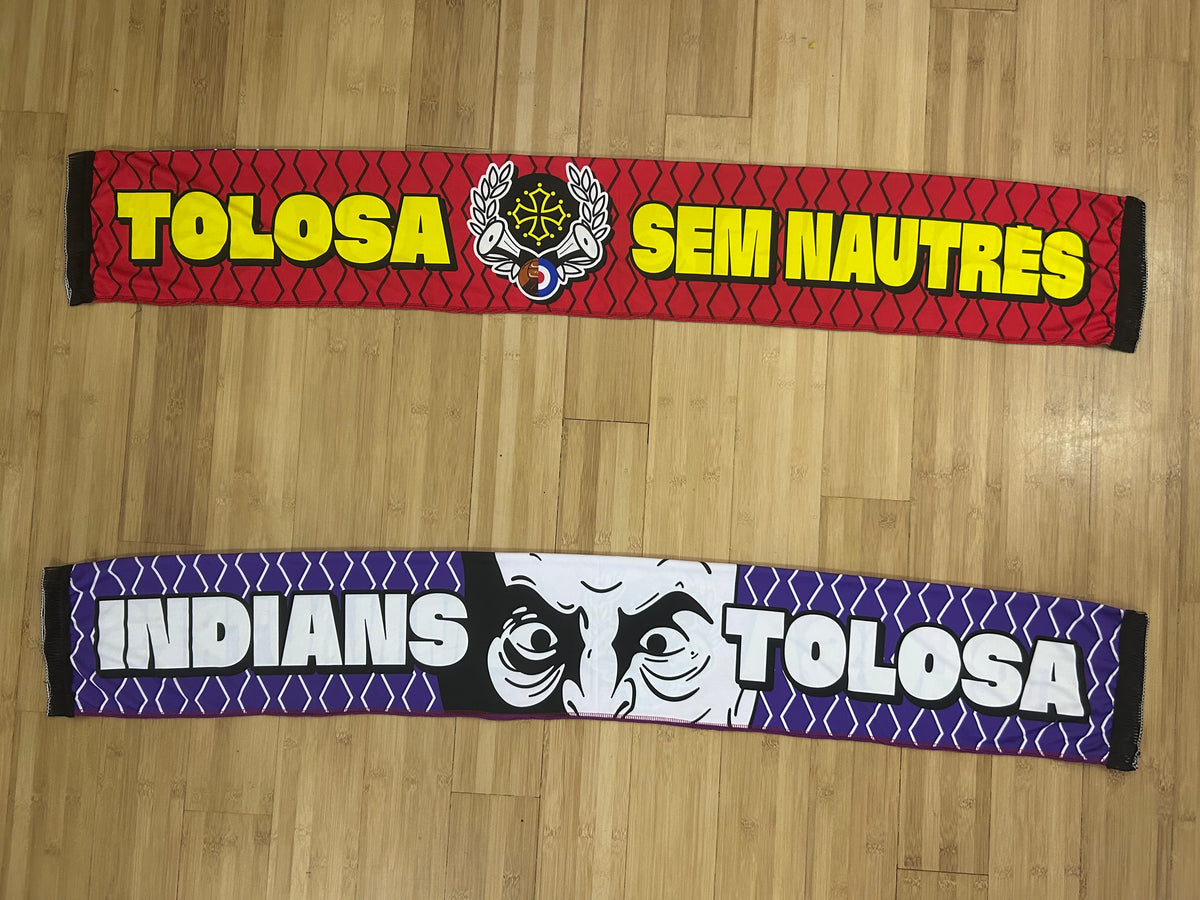 Sticker Indians Toulouse ultra foot écharpe club supporter tfc fc rugby