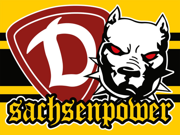 Dynamo Dresden - flagge - 2 x 1,5 m