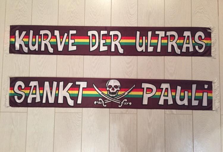 FC St. Pauli Schal Standard – Braun-weiß, Mit Vereinswappen, Fairwear & Nachhaltigem Material