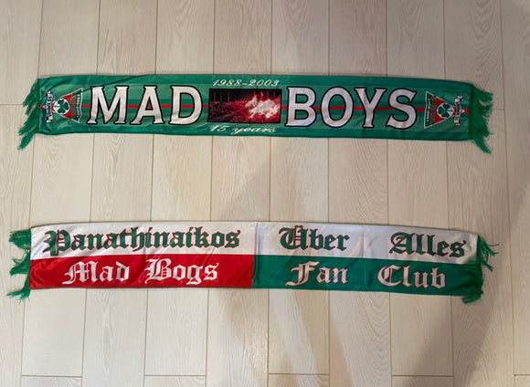 Écharpe Panathinaikos vintage trèfle vert 1908 club de Écharpe Panathinaikos vintage trèfle vert 1908 club de