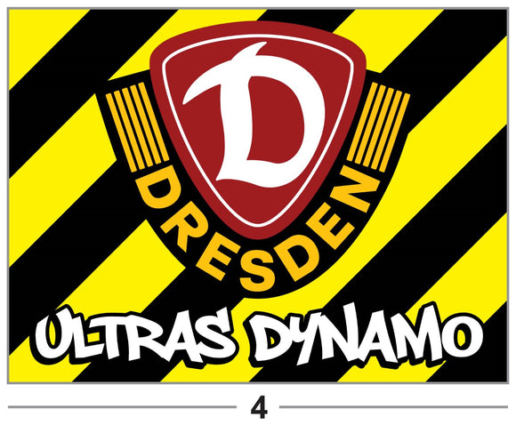 Dynamo Dresden 2 - FLAGGE - 2 x 1.5 m
