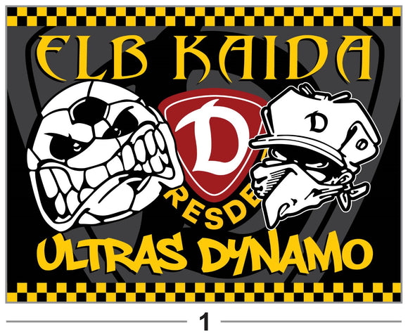 Dynamo Dresden 3 - FLAGGE - 2 x 1.5 m