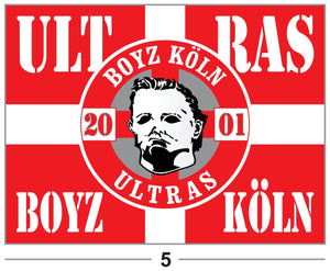 1. FC Köln  5 - FLAGGE - 2 x 1.5 m