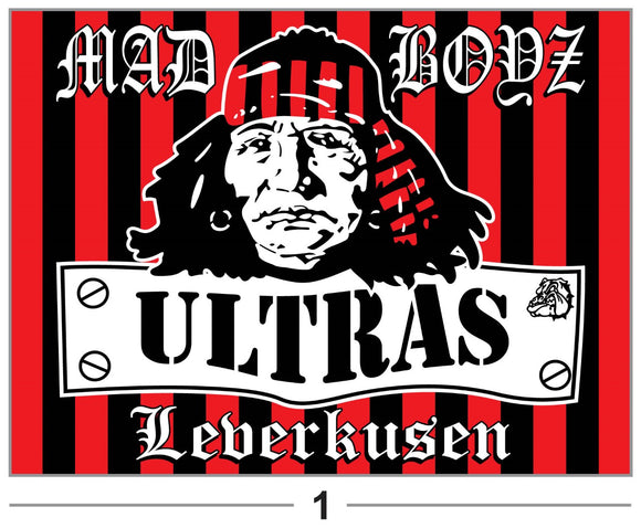 Bayer 04 Leverkusen  1 - FLAGGE - 2 x 1.5 m