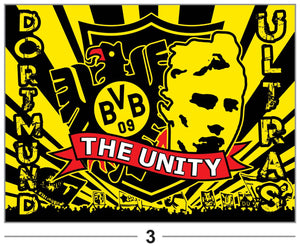 Borussia Dortmund  1 - FLAGGE - 2 x 1.5 m