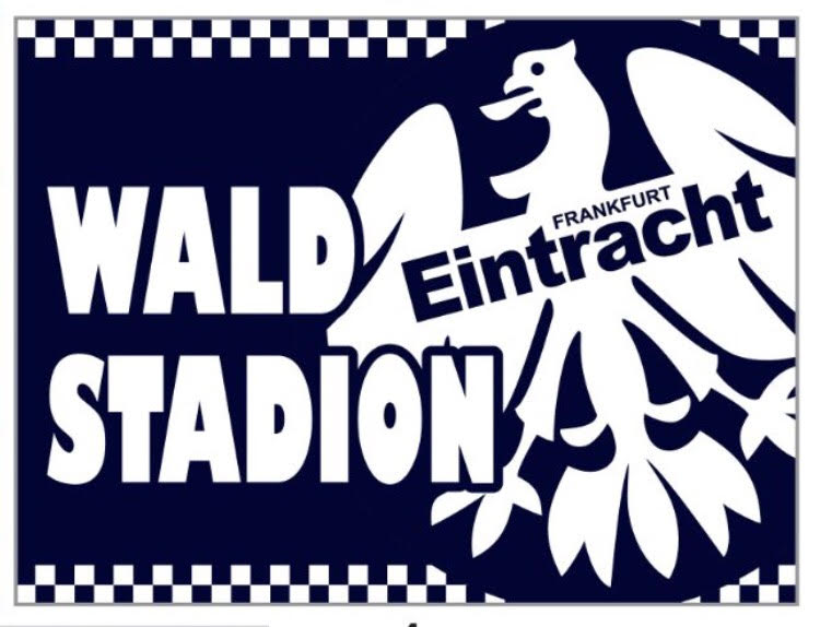 Eintracht Frankfurt - FLAGGE - 2 x 1.5 m